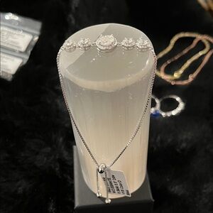 Genuine 925 Silver Moissanite Bracelet 2ctw, VVS COLOR: D